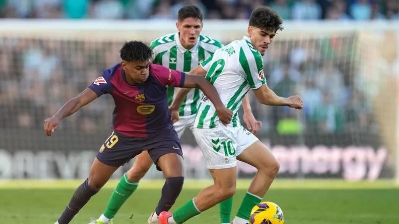 Tỷ lệ kèo hôm nay Barcelona vs Real Betis - 06/04/2025 - La Liga 5 Dự đoán kết quả Barcelona vs Real Betis